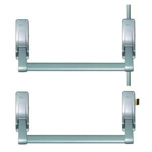 BRITON 377 Push Bar Double Rebated Door Panic Set - RH