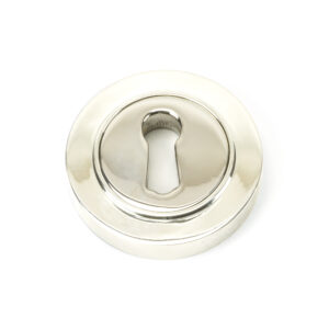 From the Anvil - Polished Nickel Round Escutcheon (Plain) - 45691