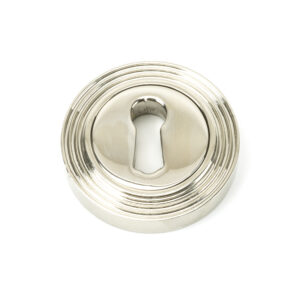 From the Anvil - Polished Nickel Round Escutcheon (Beehive) - 45693