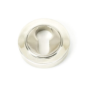 From the Anvil - Polished Nickel Round Euro Escutcheon (Plain) - 45715
