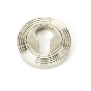 From the Anvil - Polished Nickel Round Euro Escutcheon (Beehive) - 45717