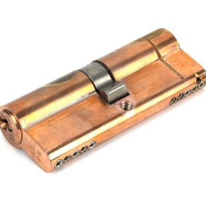 From the Anvil - Polished Bronze 40/40 5pin Euro Cylinder KA - 45829