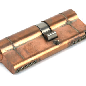 From the Anvil - Polished Bronze 35/45 5pin Euro Cylinder KA - 45833