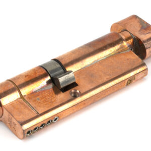 From the Anvil - Polished Bronze 35/45T 5pin Euro Cylinder/Thumbturn - 45857