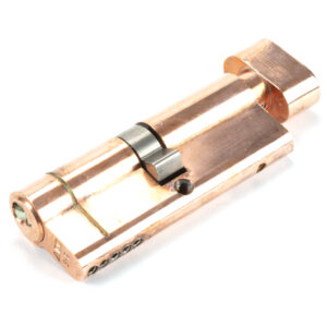 From the Anvil - Polished Bronze 40/40 5pin Euro Cylinder/Thumbturn KA - 45873