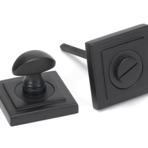 From the Anvil - Aged Bronze Round Thumbturn Set (Square) - 46108