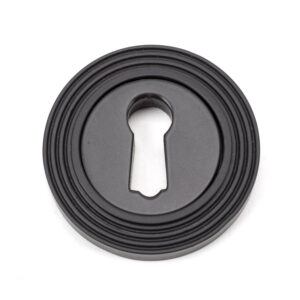 From the Anvil - Aged Bronze Round Escutcheon (Beehive) - 46115