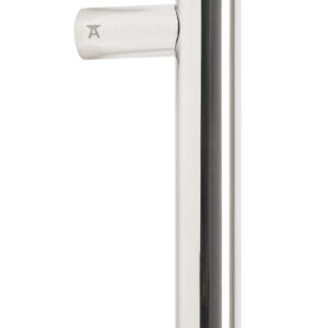 From the Anvil - Polished SS (316) 1.5m T Bar Handle Bolt Fix 32mm Ø - 50249