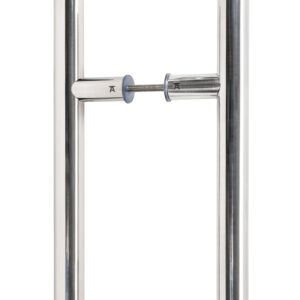From the Anvil - Polished SS (316) 1.8m T Bar Handle B2B Fix 32mm Ø - 50253