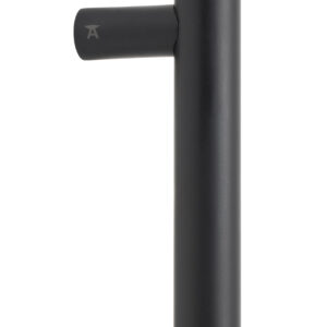 From the Anvil - Matt Black SS (316) 0.6m T Bar Handle Secret Fix 32mm Ø - 50254