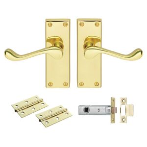 Price & Oliver Contract Victorian Scroll Latch Pack