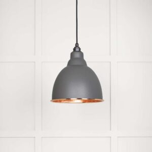 From the Anvil - Hammered Copper Brindley Pendant in Bluff - 49500BL