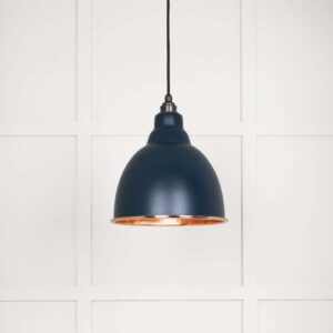 From the Anvil - Hammered Copper Brindley Pendant in Dusk - 49500DU