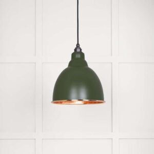 From the Anvil - Hammered Copper Brindley Pendant in Heath - 49500H