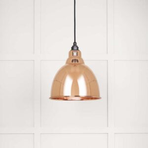 From the Anvil - Smooth Copper Brindley Pendant - 49500S