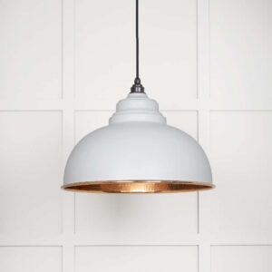 From the Anvil - Hammered Copper Harborne Pendant in Flock - 49501F