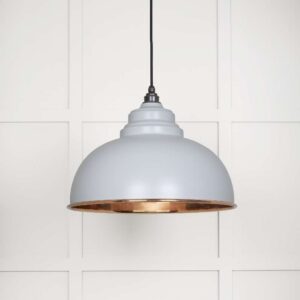 From the Anvil - Smooth Copper Harborne Pendant in Birch - 49501SBI
