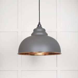 From the Anvil - Smooth Copper Harborne Pendant in Bluff - 49501SBL