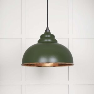 From the Anvil - Smooth Copper Harborne Pendant in Heath - 49501SH