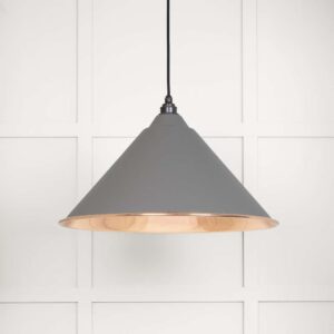 From the Anvil - Smooth Copper Hockley Pendant in Bluff - 49503SBL