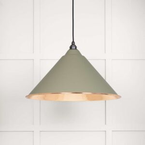 From the Anvil - Hammered Copper Hockley Pendant in Tump - 49503TU