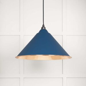 From the Anvil - Hammered Copper Hockley Pendant in Upstream - 49503U