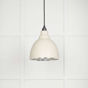 From the Anvil - Smooth Nickel Brindley Pendant in Teasel - 49504TE