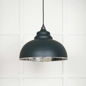 From the Anvil - Smooth Nickel Harborne Pendant in Dingle - 49505DI
