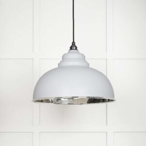 From the Anvil - Smooth Nickel Harborne Pendant in Flock - 49505F
