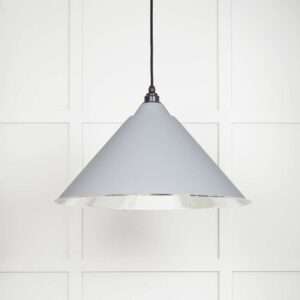 From the Anvil - Smooth Nickel Hockley Pendant in Birch - 49506BI