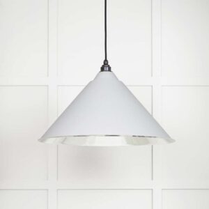 From the Anvil - Smooth Nickel Hockley Pendant in Flock - 49506F