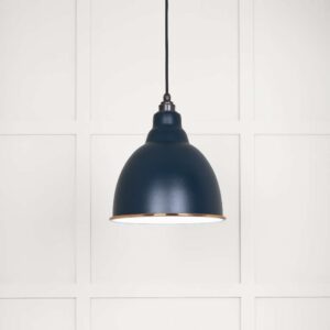 From the Anvil - White Gloss Brindley Pendant in Dusk - 49507DU