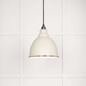 From the Anvil - White Gloss Brindley Pendant in Teasel - 49507TE