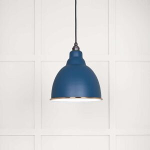 From the Anvil - White Gloss Brindley Pendant in Upstream - 49507U