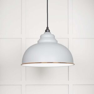 From the Anvil - White Gloss Harborne Pendant in Flock - 49508F