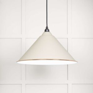From the Anvil - White Gloss Hockley Pendant in Teasel - 49510TE