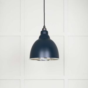 From the Anvil - Hammered Nickel Brindley Pendant in Dusk - 49511DU