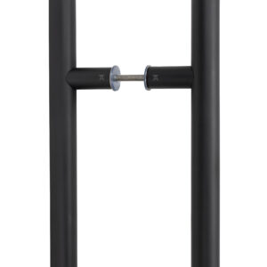 From the Anvil - Matt Black SS (316) 0.9m T Bar Handle B2B Fix 32mm Ø - 50259