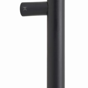 From the Anvil - Matt Black SS (316) 1.5m T Bar Handle Bolt Fix 32mm Ø - 50264