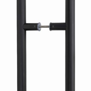 From the Anvil - Matt Black SS (316) 1.5m T Bar Handle B2B Fix 32mm Ø - 50265