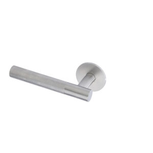 Price & Oliver Premium Ladywood Knurled Lever Handle on Concealed Circular Rose