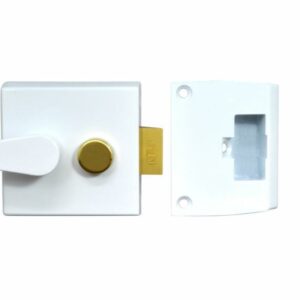 Union 1028 White Non Deadlocking Nightlatch