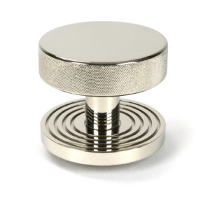From the Anvil - Polished Nickel Brompton Centre Door Knob (Beehive) - 46744