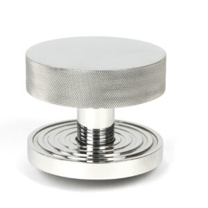 From the Anvil - Polished Marine SS (316) Brompton Centre Door Knob (Beehive) - 46768