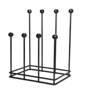From the Anvil - Matt Black Four Pair Boot Rack - 47106