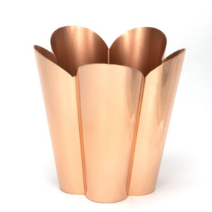 From the Anvil - Smooth Copper Flora Pot - Large - 47123