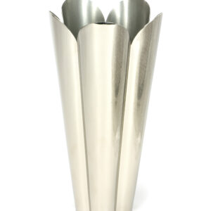 From the Anvil - Smooth Nickel Flora Vase - 47127