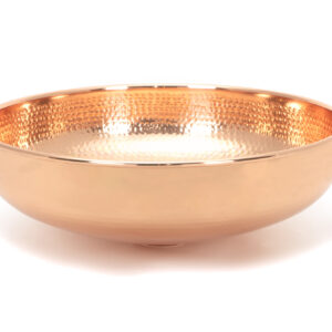 From the Anvil - Hammered Copper Round Sink - 47197