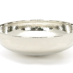From the Anvil - Hammered Nickel Round Sink - 47198