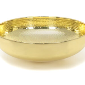From the Anvil - Hammered Brass Round Sink - 47199